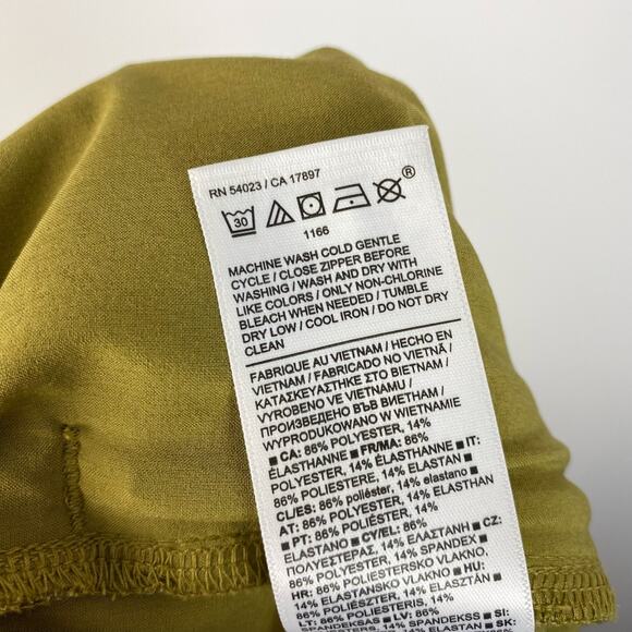 Athleta Green Brooklyn Heights Vienna Slim High Rise Pant Size 8 Petite - Picture 11 of 11